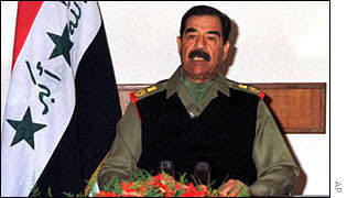 Saddam Hussein insists that the Gulf War was a victory for Iraq