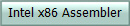 Intel x86 Assembler